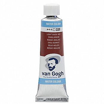 Краска акварельная Van Gogh 339, английская красная, туба 10 мл, Royal Talens Краска акварельная Van Gogh 339, английская красная, туба 10 мл, Royal Talens