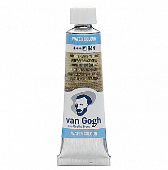 Краска акварельная Van Gogh 844 Интерферентный желтый, туба 10 мл, Royal Talens Краска акварельная Van Gogh 844 Интерферентный желтый, туба 10 мл, Royal Talens