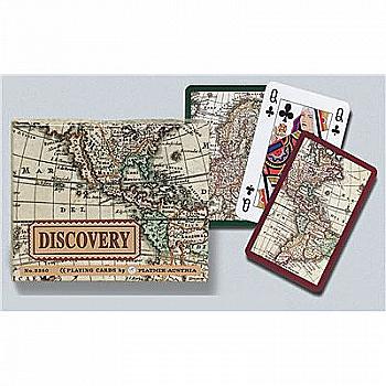 Комплект игральных карт "Discoveri", 2х55листов 238048 (8031)