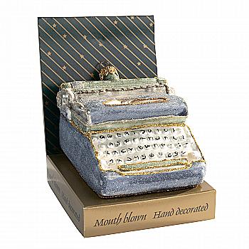 Іграшка новорічна Друкарська машинка чорна, 19618 Іграшка новорічна Друкарська машинка чорна, 19618