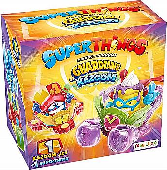 Ігровий набір SUPERTHINGS серії «Guardians of Kazoom» S2 – Реактивний транспорт (транспорт, фігурка) Ігровий набір SUPERTHINGS серії «Guardians of Kazoom» S2 – Реактивний транспорт (транспорт, фігурка)