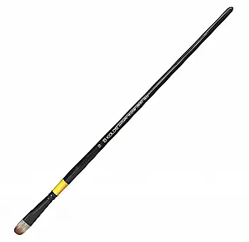 Пензель Синтетика овальний Yellow stripe 1017 №10 Kolos Пензель Синтетика овальний Yellow stripe 1017 №10 Kolos