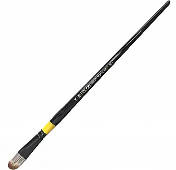 Пензель Синтетика овальний Yellow stripe 1017 №18 Kolos Пензель Синтетика овальний Yellow stripe 1017 №18 Kolos