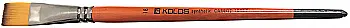 Пензель Синтетика плоский Carrot 1097F №18 Kolos Пензель Синтетика плоский Carrot 1097F №18 Kolos