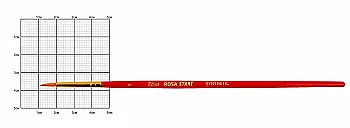 Синтетика кругла 501 №1, к.р. пензель Rosa Start Синтетика кругла 501 №1, к.р. пензель Rosa Start