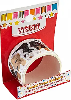 Стікери декоративні "Песики" в стрічці на клейкій основі, RH20071012 Стікери декоративні "Песики" в стрічці на клейкій основі, RH20071012