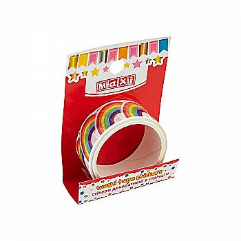 Стікери декоративні "Веселка" в стрічці на клейкій основі, RH20071003 Стікери декоративні "Веселка" в стрічці на клейкій основі, RH20071003