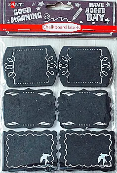 Набір стікерів крейдяних 6шт, 740821