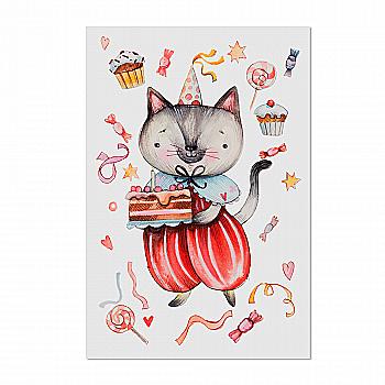 Открытка "Торт для именинника"