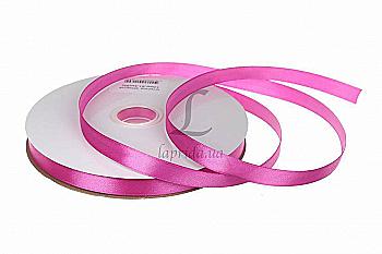 Стрічка атлас 12 мм-23 м, 14 рожева