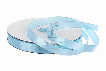 Стрічка атлас 12 мм-23 м, 187 блакитна