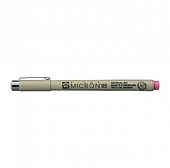 Лінер Pigma Micron (0.5), 0,45мм, Рожевий, Sakura Лінер Pigma Micron (0.5), 0,45мм, Рожевий, Sakura