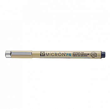Линер Pigma Micron pn (0.4),0.5мм, Черно-синий, Sakura Линер Pigma Micron pn (0.4),0.5мм, Черно-синий, Sakura