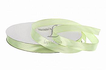 Стрічка атлас 12 мм-23 м, 50, яблуко Грени