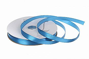 Стрічка атлас 3 мм-91 м, 96, лазурний