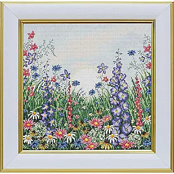 Набір для вишивання муліне "Квітучий луг" М-0275, ТМ "ВДВ" Набір для вишивання муліне "Квітучий луг" М-0275, ТМ "ВДВ"
