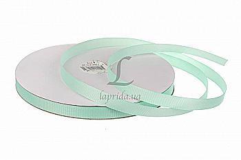 Лента репсовая 1,2 см-18 м, GX-217 темно мятная