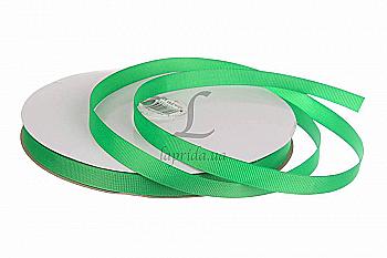 Стрічка репсова 1,2 cм-18 м, GX-19 зелена