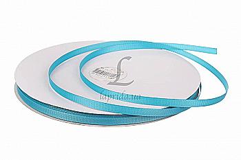 Стрічка репсова 0,6 cм-18 м, GX-183, синя