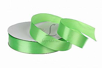 Стрічка атлас 25 мм-23 м, 52 салатова, 5-1411