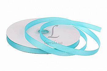 Стрічка репсова 1,2 cм-18 м, GX-219, світло-блакитна