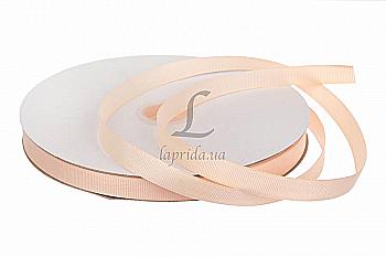 Стрічка репсова 1,2 cм-18 м, GX-155, бежева