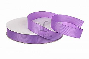 Стрічка репсова 2,5 cм-18 м, GX-198 бузкова