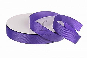 Стрічка репсова 2,5 cм-18 м, GX-35 бузкова