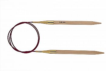 Спицы круговые 9.00 мм - 60 см Basix Birch Wood, 35326 KnitPro Спицы круговые 9.00 мм - 60 см Basix Birch Wood, 35326 KnitPro