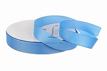 Стрічка репсова 2,5 cм-18 м, GX-239 синя