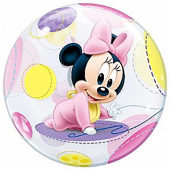 Куля повітряна 22" Bubble малюк Мінні Ф, 3202-0294