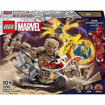 Конструктор Lego Marvel "Человек-Паук vs. Песчаный человек: Решающая битва", 76280 Конструктор Lego Marvel "Человек-Паук vs. Песчаный человек: Решающая битва", 76280