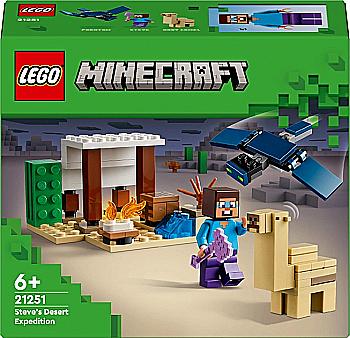 Конструктор Lego Minecraft "Експедиція Стіва в пустелю", 21251 Конструктор Lego Minecraft "Експедиція Стіва в пустелю", 21251