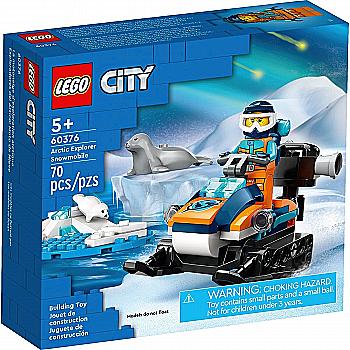 Конструктор Lego City "Снегоход исследователей Арктики", 60376 Конструктор Lego City "Снегоход исследователей Арктики", 60376