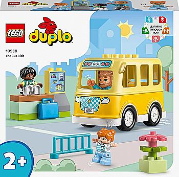 Конструктор Lego Duplo "Поїздка на автобусі", 10988 Конструктор Lego Duplo "Поїздка на автобусі", 10988