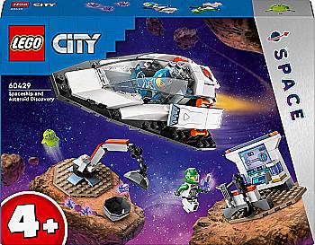 Конструктор Lego City "Космічний корабель і дослідження астероїда", 60429 Конструктор Lego City "Космічний корабель і дослідження астероїда", 60429