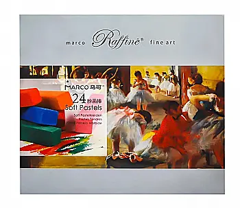 Пастель суха Marco 24 кол., Raffine fine art, 7300-24CB Пастель суха Marco 24 кол., Raffine fine art, 7300-24CB
