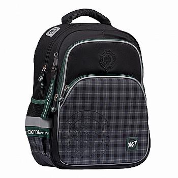 Рюкзак школьный YES S-40 "Oxford", черный, 558559 Рюкзак школьный YES S-40 "Oxford", черный, 558559