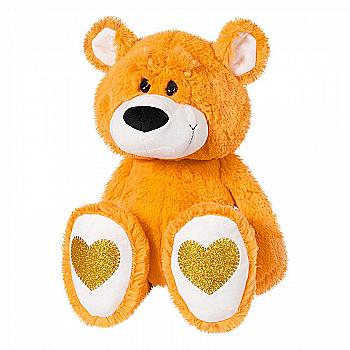 М`яка іграшка Ведмедик Андрій, помаранчевий, 45 см, Stip М`яка іграшка Ведмедик Андрій, помаранчевий, 45 см, Stip