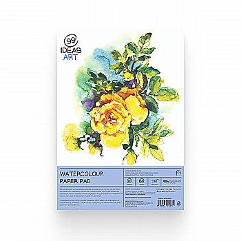 Склейка для акварелі CP, А5 230 г/м2, 15 арк., (100% целюлоза), 99IDEA9-WP1A5 Склейка для акварелі CP, А5 230 г/м2, 15 арк., (100% целюлоза), 99IDEA9-WP1A5