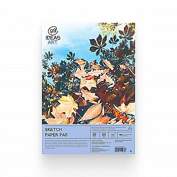 Альбом-склейка для скетчінга А4 "Sketch Pad" 30 арк. (130 г/м2), білий папір, 99IDEA9-SPA4 Альбом-склейка для скетчінга А4 "Sketch Pad" 30 арк. (130 г/м2), білий папір, 99IDEA9-SPA4
