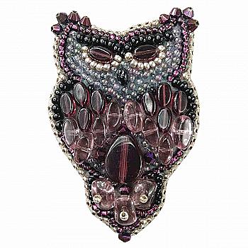 Набір для виготовлення брошки Crystal Art БП-209 "Сова" 4,0*6,5 см, ТМ "Чарівна мить" Набір для виготовлення брошки Crystal Art БП-209 "Сова" 4,0*6,5 см, ТМ "Чарівна мить"