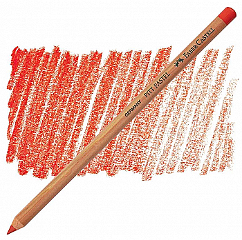 Олівець пастельний PITT яскраво-червоний (118), 112218 Faber-Castell Олівець пастельний PITT яскраво-червоний (118), 112218 Faber-Castell