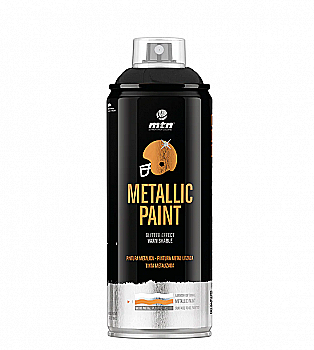 Аэрозольная краска MTN PRO Metallic Paint R-9011 400 мл Чёрный, EX014PR9011 Аэрозольная краска MTN PRO Metallic Paint R-9011 400 мл Чёрный, EX014PR9011