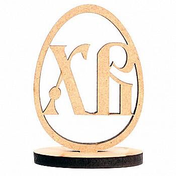 Заготівка Яйце 5, МДФ, 14*10,5*0,5 см, Rosa Talent