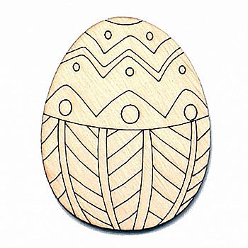 Заготівка дерев`яна "Пасхальне яйце №9", P020 Заготівка дерев`яна "Пасхальне яйце №9", P020