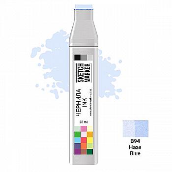 Чорнило для заправки маркера SKETCHMARKER, 20 мл, Димчастий блакитний, SI-B94 Чорнило для заправки маркера SKETCHMARKER, 20 мл, Димчастий блакитний, SI-B94