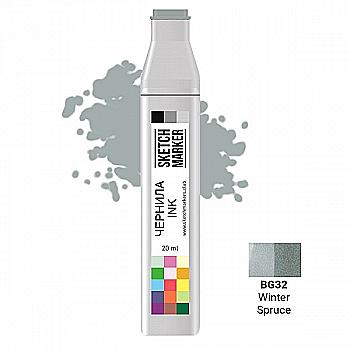 Чернило для заправки маркера SKETCHMARKER, 20 мл, Winter Spruce - Зимняя ель, SI-BG32 Чернило для заправки маркера SKETCHMARKER, 20 мл, Winter Spruce - Зимняя ель, SI-BG32