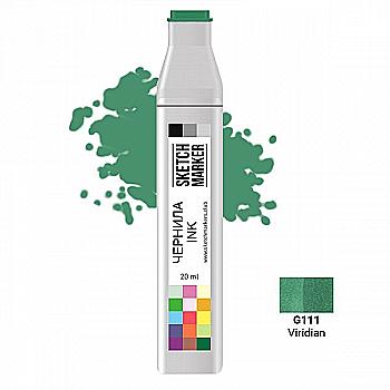 Чернило для заправки маркера SKETCHMARKER, 20 мл, Viridian - Голубовато зеленый, SI-G111 Чернило для заправки маркера SKETCHMARKER, 20 мл, Viridian - Голубовато зеленый, SI-G111
