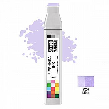 Чернило для заправки маркера SKETCHMARKER, 20 мл, Lilac - Сиреневый, SI-V24 Чернило для заправки маркера SKETCHMARKER, 20 мл, Lilac - Сиреневый, SI-V24